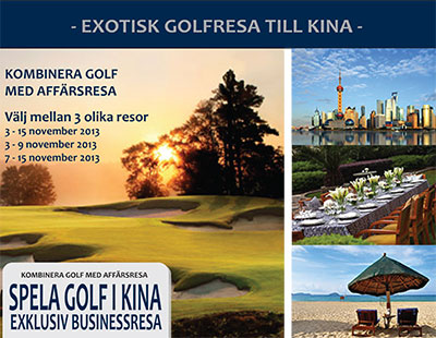 Informationsblad för Golfresa