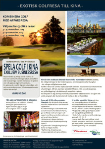 Informationsblad Golfresa